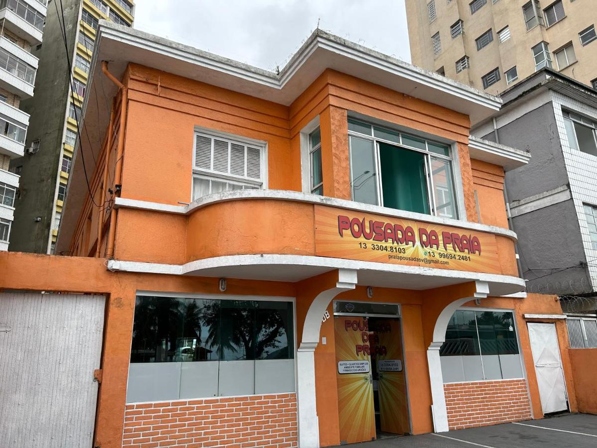 Pousada Da Praia Sao Vicente  Bagian luar foto