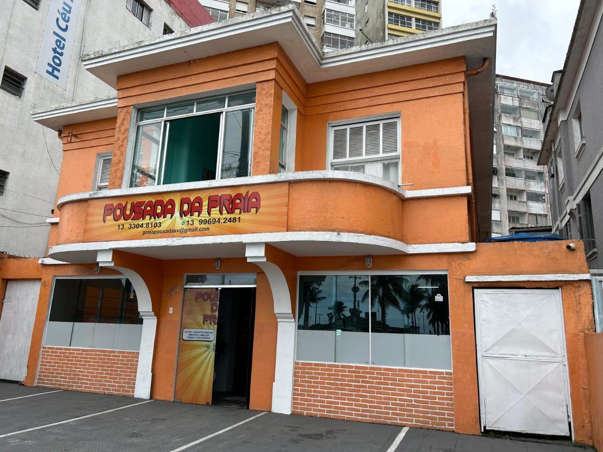 Pousada Da Praia Sao Vicente  Bagian luar foto